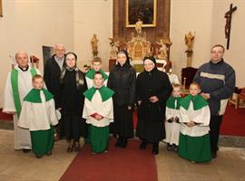 Liběšice u Litoměřic navštívily sestry svatého Kříže